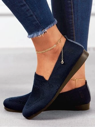 Women's Breathable Mesh Fabric Flat Shoes 16 Women's Breathable Mesh Fabric Flat Shoes - Image 16