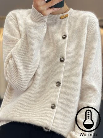 Casual Yarn/Wool Yarn Cardigan 1 Casual Yarn/Wool Yarn Cardigan