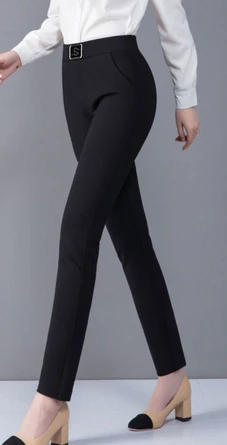 Basic Plain Pockets Legging Casual High Elasticity Tight Pants 4 Basic Plain Pockets Legging Casual High Elasticity Tight Pants - Image 4