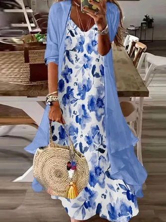 Chiffon Loose Casual Two-Piece Set 1 Chiffon Loose Casual Two-Piece Set