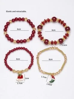Christmas Cartoon Pendant Bracelet Set Multi-layered Beaded Bracelet 31 Christmas Cartoon Pendant Bracelet Set Multi-layered Beaded Bracelet -Zolucky Sales Store cc1df8b578fd6dfd58ad162dfcaac588