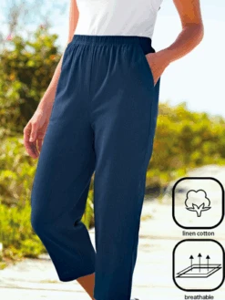 Cotton And Linen Casual Pants -Zolucky Sales Store cd4eef7a9d27c0b8997a8a6a24078976