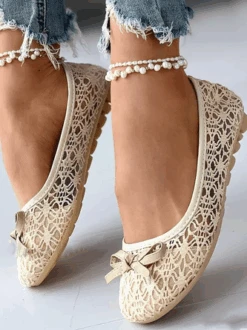 All Season Casual Plain Lace Shallow Shoes -Zolucky Sales Store cdebe720300c24b20a6be744ee9e9e76