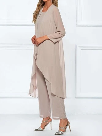 Elegant Solid Color Loose Two-Piece Set 3 Elegant Solid Color Loose Two-Piece Set - Image 3