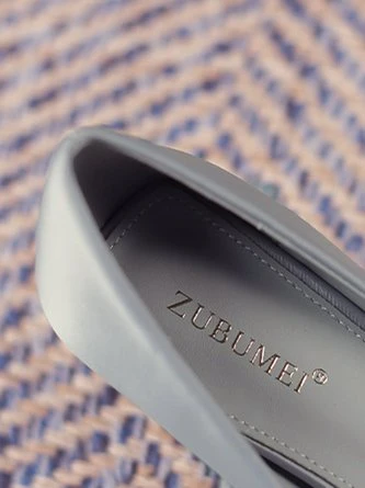 Square Rhinestone Decor Satin Square Toe Spool Heel Pumps 17 Square Rhinestone Decor Satin Square Toe Spool Heel Pumps - Image 17