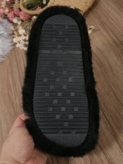 Casual Color Block Double Strap Fluffy Slippers 39 Casual Color Block Double Strap Fluffy Slippers -Zolucky Sales Store cec6fcf821b5d265678d3b925665e7ce
