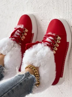 Christmas Plush Plain Casual Winter Cotton-Padded Suede Flat Heel Slip On Classic Boots 23 Christmas Plush Plain Casual Winter Cotton-Padded Suede Flat Heel Slip On Classic Boots -Zolucky Sales Store cf660f23e3ae1ed848d13d53a305fdac
