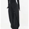 Street Loose Irregular Tailored Pants