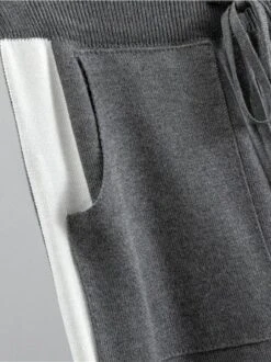 Yarn/Wool Color Block Crew Neck H-Line Long Sleeve Top With Pants Heavyweight Warmth Casual Two-Piece Set 14 Yarn/Wool Color Block Crew Neck H-Line Long Sleeve Top With Pants Heavyweight Warmth Casual Two-Piece Set -Zolucky Sales Store d2010b43a43f8ace483016e114c1796a