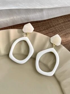 Fashion Irregular Geometric Dangle Earrings -Zolucky Sales Store d32f1de07ab58c7e1f804baeb26d7a7c