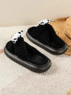 Casual Cartoon Cow Warmth Cross Strap Slippers -Zolucky Sales Store d3459daff5f34676a1d7400b57e3b061 1694401074285