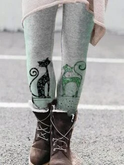Animal Cotton Casual Leggings -Zolucky Sales Store d426be559961a7c0bc59714f06423b1f