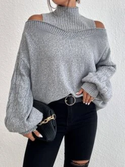 Casual Plain Autumn Micro-Elasticity Daily Loose Best Sell Regular H-Line Sweater For Women 21 Casual Plain Autumn Micro-Elasticity Daily Loose Best Sell Regular H-Line Sweater For Women -Zolucky Sales Store d5623d9951e31da9a9e4fe6f5db00ef6