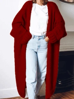 Wool/Knitting Casual Plain V Neck Sweater -Zolucky Sales Store d585fd527eece19a32d7bd4c4a91df29