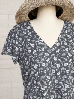 Women Floral Slim Pullover Short Sleeve Summer Dress Boho Dress -Zolucky Sales Store d7c63cd898f4dd3fb8da7068bf8b3d8a