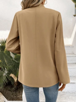 Casual Adjustable Sleeve Plain Blazer 13 Casual Adjustable Sleeve Plain Blazer -Zolucky Sales Store db124a093432c54b56f97e2a58c26096