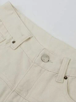 Denim Plain Loose Casual Jeans -Zolucky Sales Store db30ac88cacc0816d66ecfc01ca36191