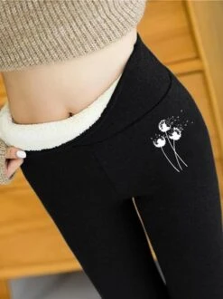 Dandelion Casual Tight Leggings -Zolucky Sales Store db829292dd05c451049b525c7877b5a0