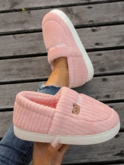 Plain Autumn Fleece Fluffy Slippers 21 Plain Autumn Fleece Fluffy Slippers -Zolucky Sales Store dc4a4eed97306b790d53bd99894c5e4b