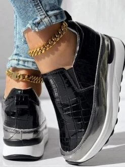 Casual All Season Plain Pu Regular Shoes -Zolucky Sales Store dce8b632b3569d227d3fa1180e692726