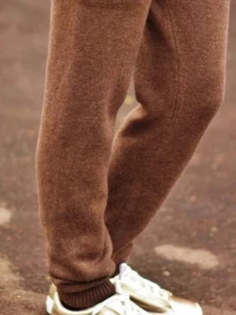 Plain Draw String Pockets Casual Pants 3 Plain Draw String Pockets Casual Pants - Image 3