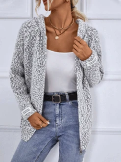 Knitted Hoodie Cardigan -Zolucky Sales Store df007909e007600183f97d4eff0b0739