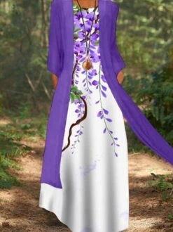 A-line Crew Neck Two-Piece Set -Zolucky Sales Store df9684e4b08f5d3cb32074f9dba55a77