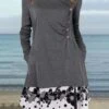 Vintage Long Sleeve Knitting Dress
