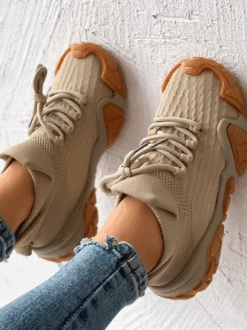 Color Block All Season Mesh Fabric Casual Flyknit Sneakers 20 Color Block All Season Mesh Fabric Casual Flyknit Sneakers -Zolucky Sales Store e05d09379007e0431cbf15b3bde5b1eb