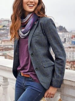 Casual Lapel Collar Blazer