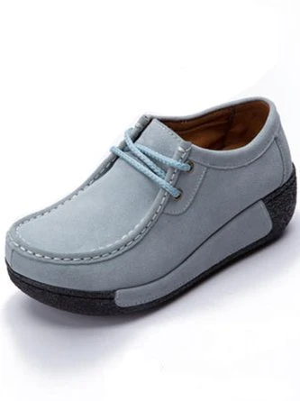 Wedge Heel Faux Suede All Season Casual Shoes 8 Wedge Heel Faux Suede All Season Casual Shoes - Image 8