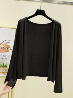 Casual Pocket Stitching Kimono -Zolucky Sales Store e50b7eeaea79d608e2b0a3d40522dbd1