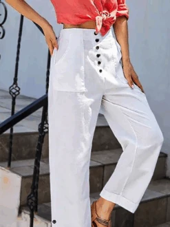 Casual Loose Cotton And Linen Pants -Zolucky Sales Store e5652890071dc135b5ceca96628b6a93