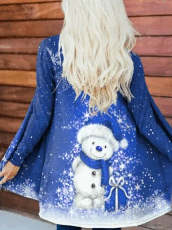 Christmas Jersey Cardigan Coat Xmas Coat -Zolucky Sales Store e61bec4abfd595dc04434a9c7faecf68