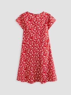 Women Floral Slim Pullover Short Sleeve Summer Dress Boho Dress -Zolucky Sales Store e65496a057c3d1b9d74b28de012f3b4c