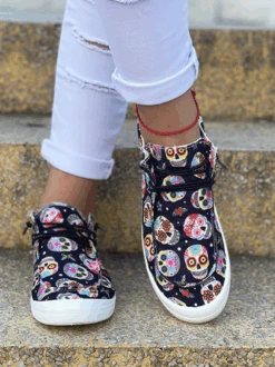Halloween Canvas Casual Shoes -Zolucky Sales Store e6dc934582872fa943e25a245474da42