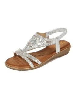 Floral Rhinestone Cutout Wedge Sandals -Zolucky Sales Store e860a73debf1aa5dd0788a3490f920ca