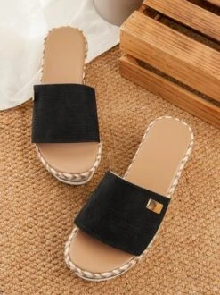 Resort Hemp Rope Sole Wedge Sandals -Zolucky Sales Store e8653447b349d66387d3eaca13452014