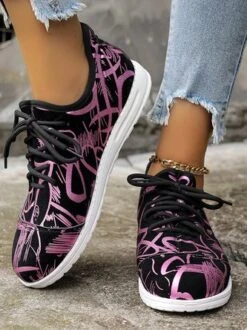 Abstract Lines Casual Slip On Sneakers 17 Abstract Lines Casual Slip On Sneakers -Zolucky Sales Store e951197710a0e7de3ec4bb606f5bcef2