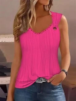 Scoop Neck Casual Plain Regular Fit Tank Top 8 Scoop Neck Casual Plain Regular Fit Tank Top -Zolucky Sales Store ea72f060dd75d2391b9516999d8f5793