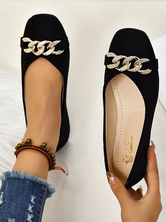 Faux Suede All Season Casual Plain Shallow Shoes 1 Faux Suede All Season Casual Plain Shallow Shoes