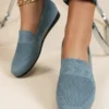 Women's Breathable Mesh Fabric Flat Shoes