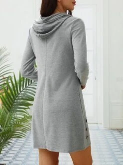 Color Block V Neck Casual Dress -Zolucky Sales Store eb2252f477975c9a9d5f74098ca1df3a