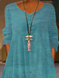 New Women Chic Vintage Holiday Casual Floral V Neck Boho A-Line Weaving Dress -Zolucky Sales Store ec68baa1541c87864d682a3b7aea66ad