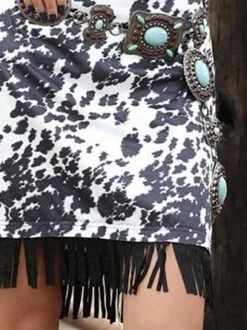 Vintage Leopard Shift Skirt -Zolucky Sales Store edd698aa740bd50d7192714621cf9cd6