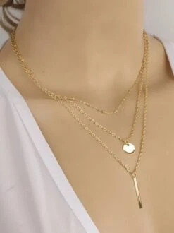 Boho Chain Layer Tower Necklace -Zolucky Sales Store ef38de49f494efd13a3a1f227542f857