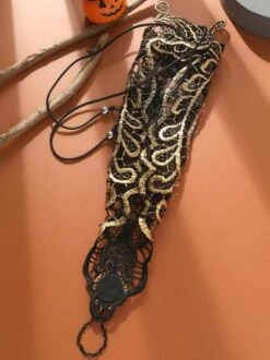 Vintage Lace Trim Embroidery Party Crystal Arm Decoration -Zolucky Sales Store efea1180bac845decebd36c729b3fee1