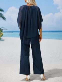 Plain Elegant Crew Neck Loose Urban Two-Piece Set 21 Plain Elegant Crew Neck Loose Urban Two-Piece Set -Zolucky Sales Store f2201651550ad2e9aaee1ea1803447f4