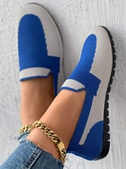 Contrast Stitching Casual All Season Mesh Fabric Shallow Shoes 34 Contrast Stitching Casual All Season Mesh Fabric Shallow Shoes -Zolucky Sales Store f2b761426562c78f574c91a0836f549c