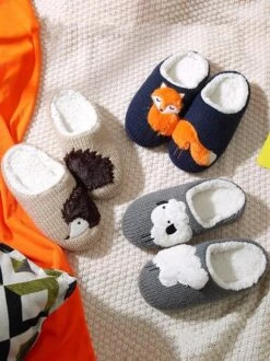 Casual Embroidery Cartoon Animal Fluffy Toe-covered Slippers 15 Casual Embroidery Cartoon Animal Fluffy Toe-covered Slippers -Zolucky Sales Store f2e357267d4a95f911941deab61a7d60